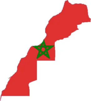 Morocco map 2025
