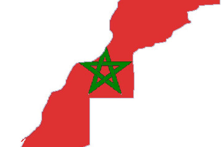 Morocco map 2025